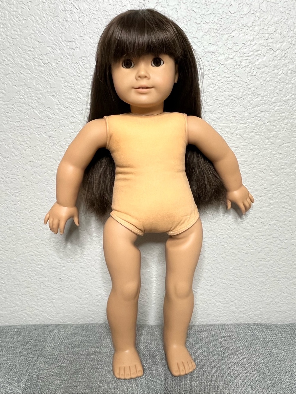 Pleasant Company American Girl Samantha P 18” Doll Brown Eyes Brown Hair